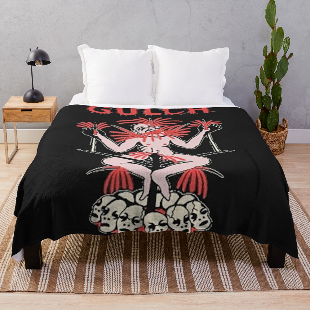 Gulch Best Artwork Logo Throw Blanket